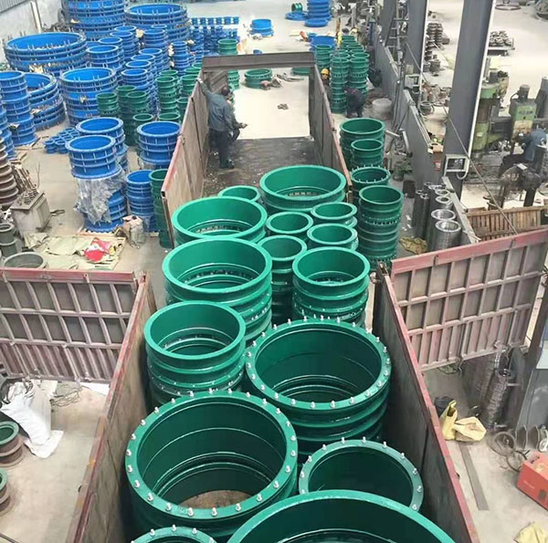 剛性防水套管發(fā)貨現(xiàn)場